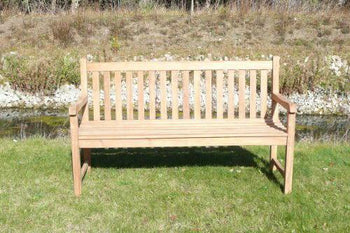 The Swanland Teak Garden Bench